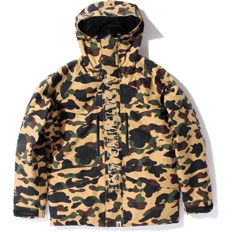 replica bathing ape jacket|a bathing ape camo windbreaker.